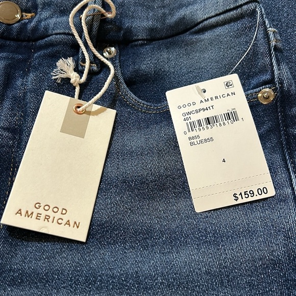 Good American Good Waist Crop. NWT. 4/27 - Picture 4 of 8